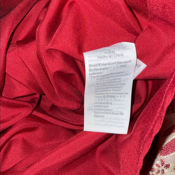 J. Crew Crewcuts Holiday Girls'  jacquard dress in botanical deer print 5T - Picture 10 of 15